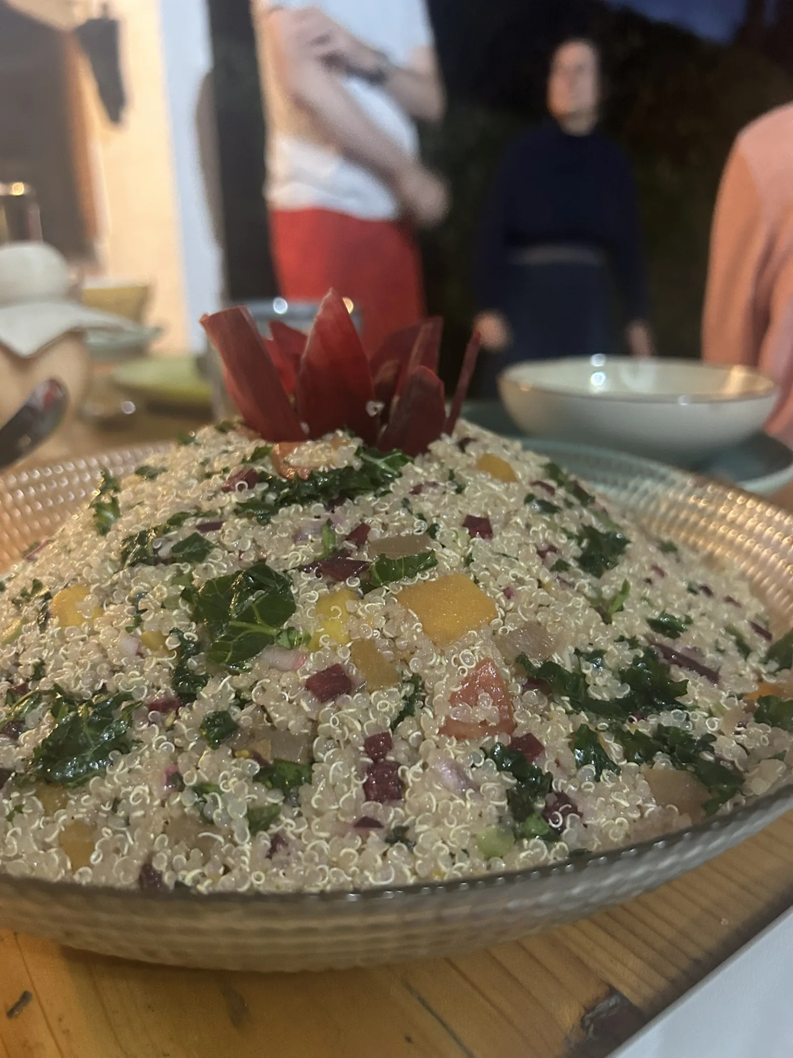 A konyha munka közben